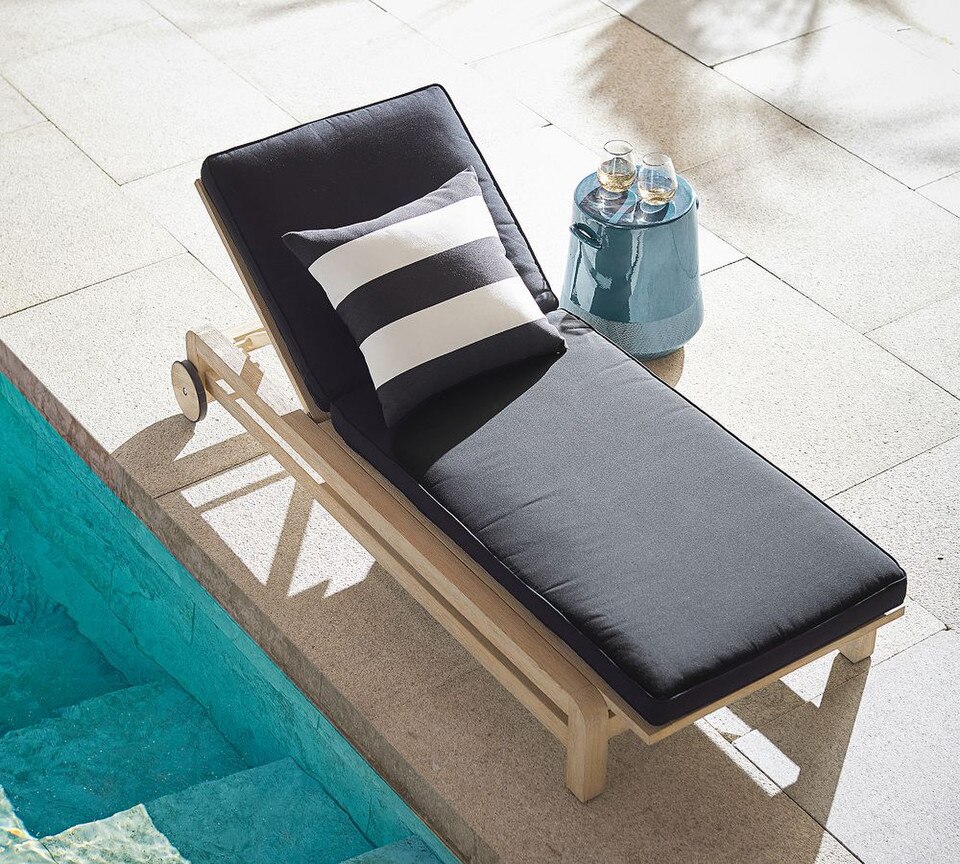 Classic Striped Outdoor Cushion