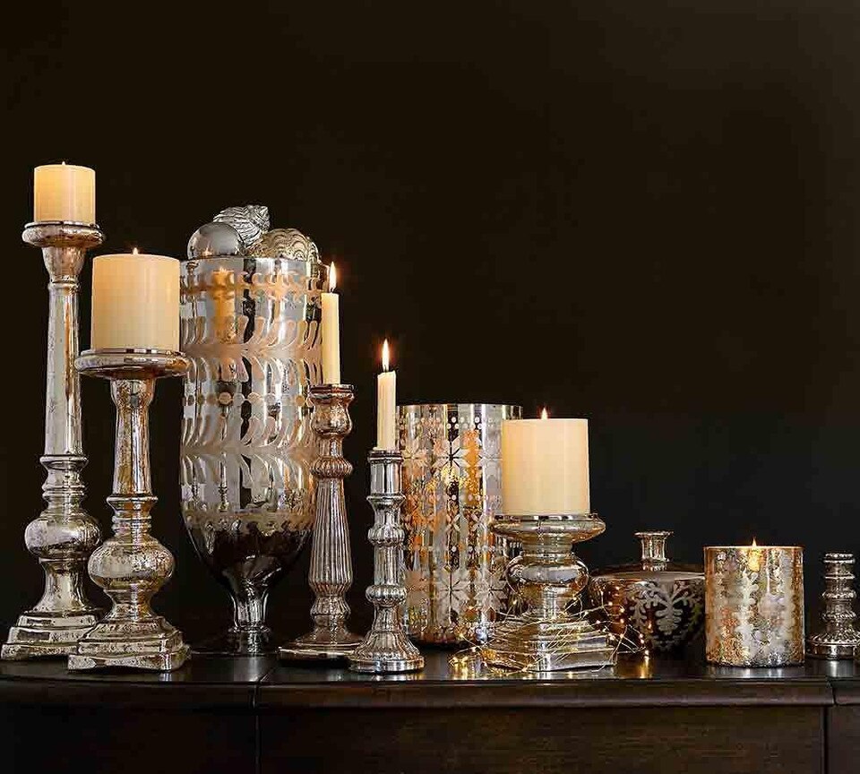 PB Pillar Candle - Ivory