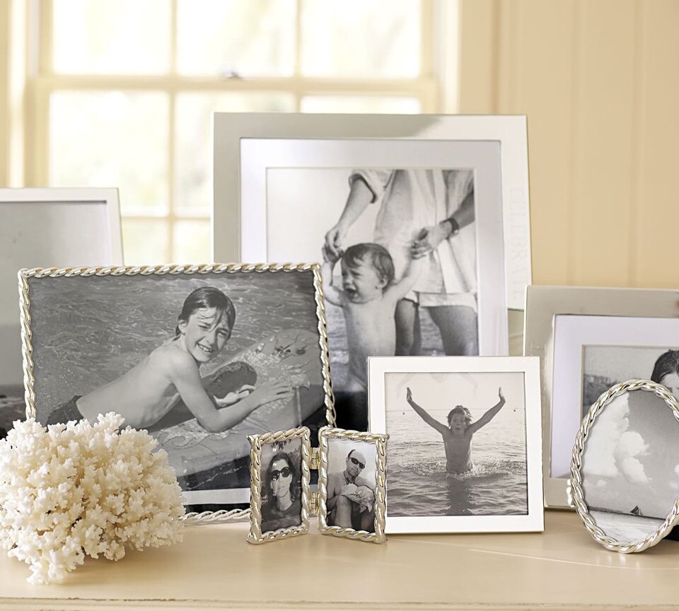 Rope Silver-Plated Frames