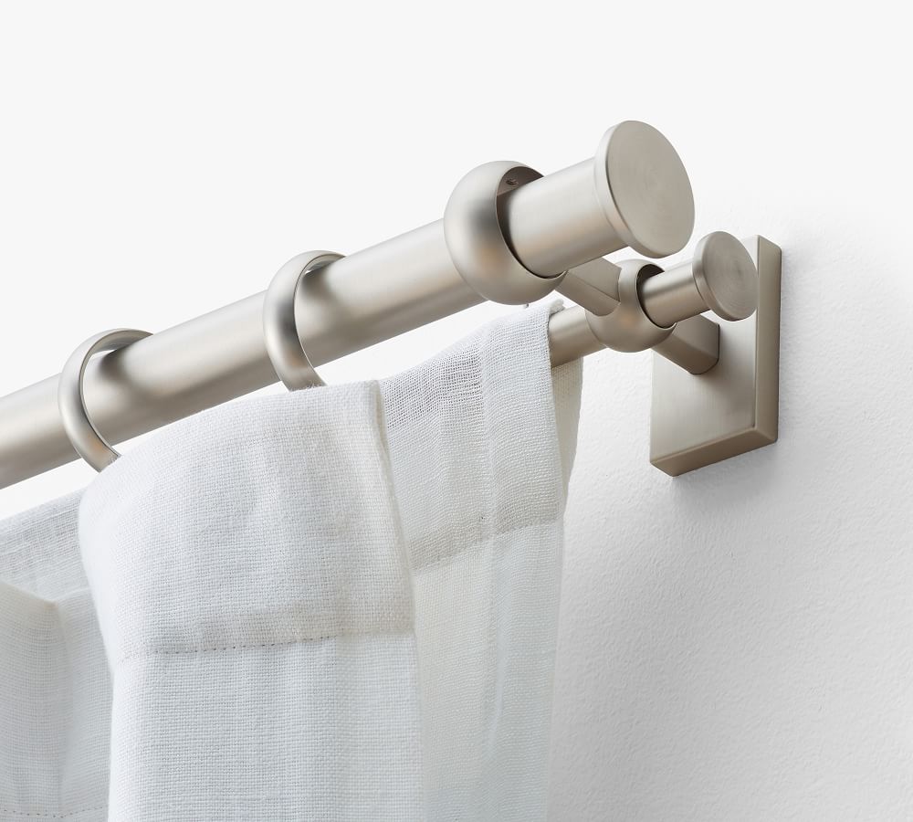 double curtain rods