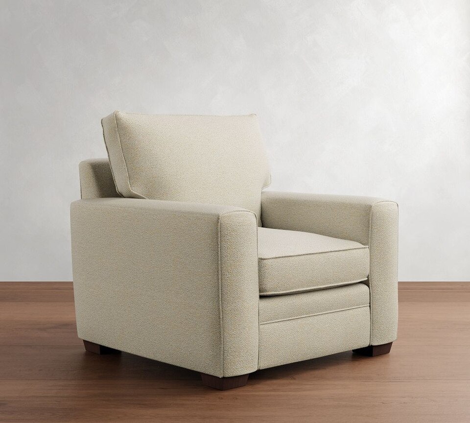 Pearce Square Arm Upholstered Armchair (99 cm)