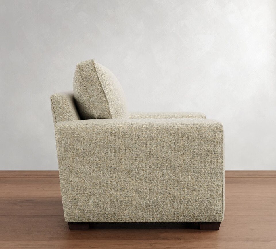 Pearce Square Arm Upholstered Armchair (99 cm)