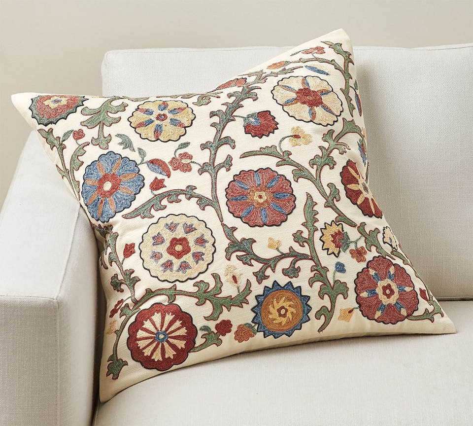 Penelope Embroidered Cushion