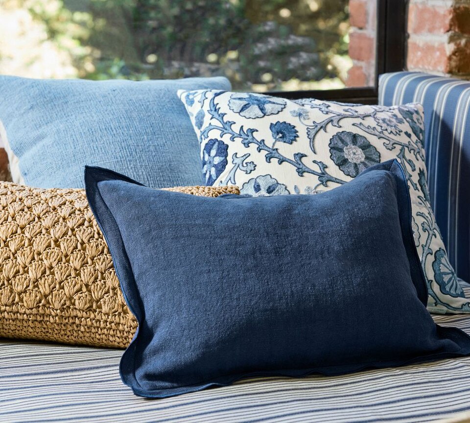 Penelope Embroidered Cushion