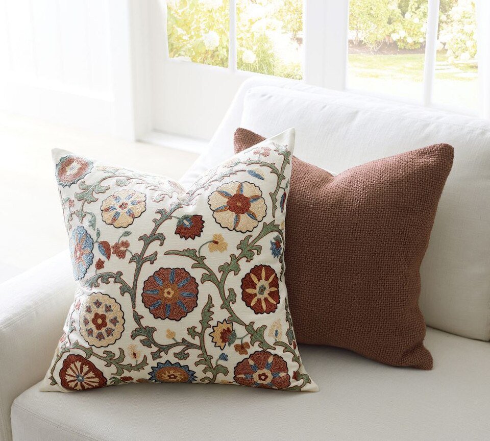 Penelope Embroidered Cushion