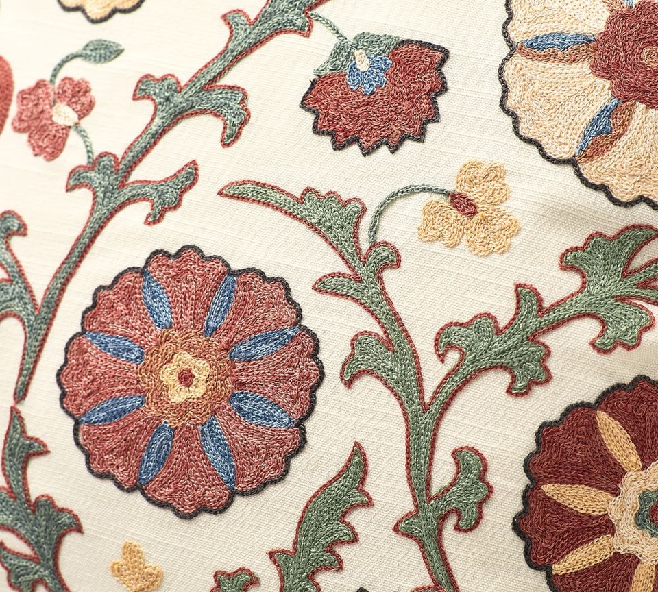 Penelope Embroidered Cushion