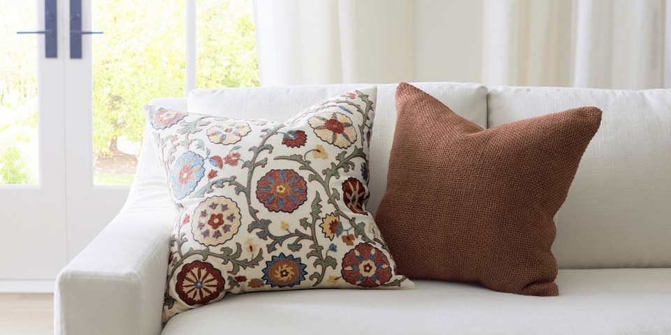 Penelope Embroidered Cushion