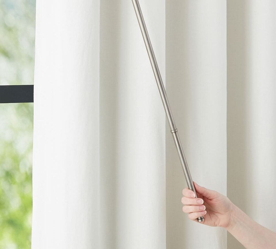 Pewter Curtain Wand