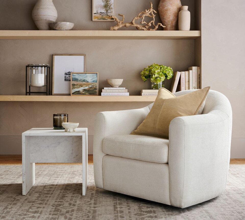 Pieced Suede Cushion