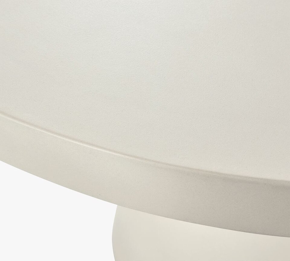 Pomona Concrete Round Outdoor Dining Table