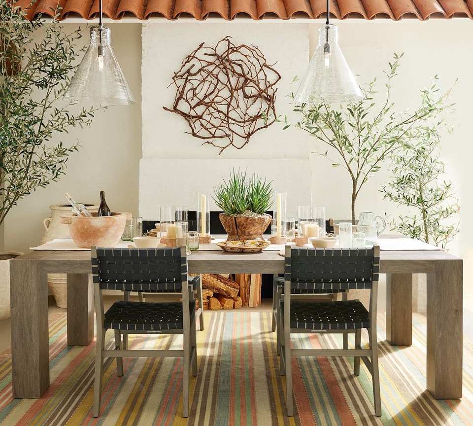 Faux Potted Olive Tree
