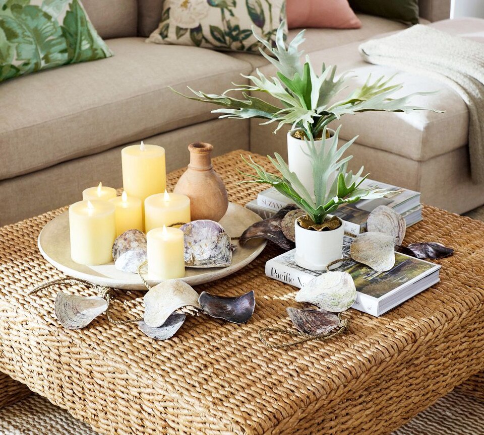 Faux Potted Staghorn Fern