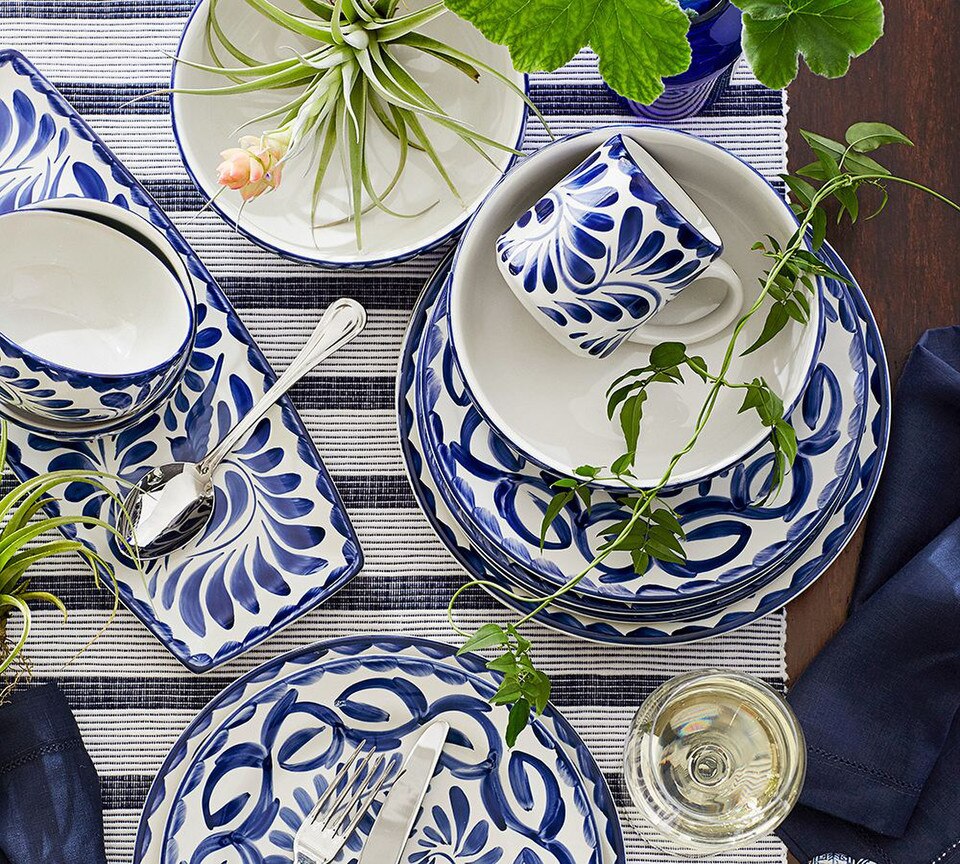Puebla Stoneware Dinnerware Collection