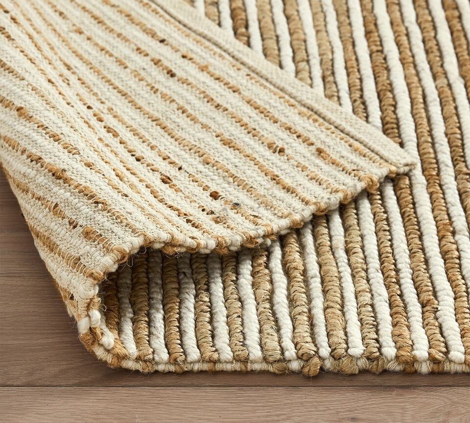 Rafferty Striped Handwoven Rug