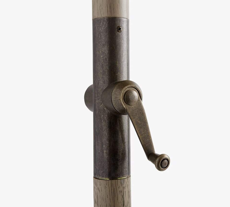 3m Rectangular Outdoor Umbrella – FSC® Eucalyptus Frame