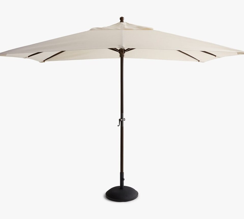 3m Rectangular Outdoor Umbrella – FSC® Eucalyptus Frame