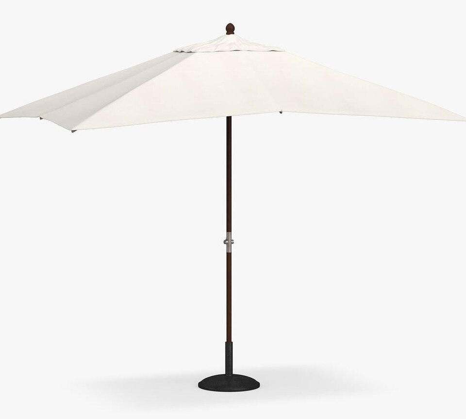 3m Rectangular Outdoor Umbrella – FSC® Eucalyptus Frame
