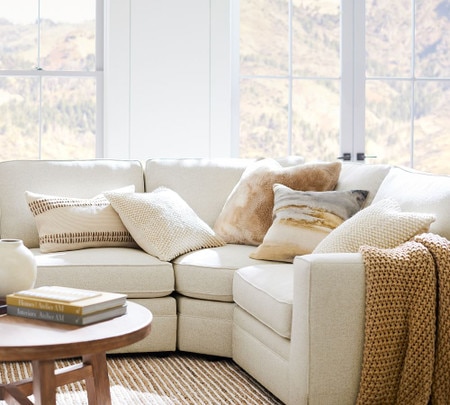 Reed Striped Lumbar Cushion Covers Pottery Barn Australia