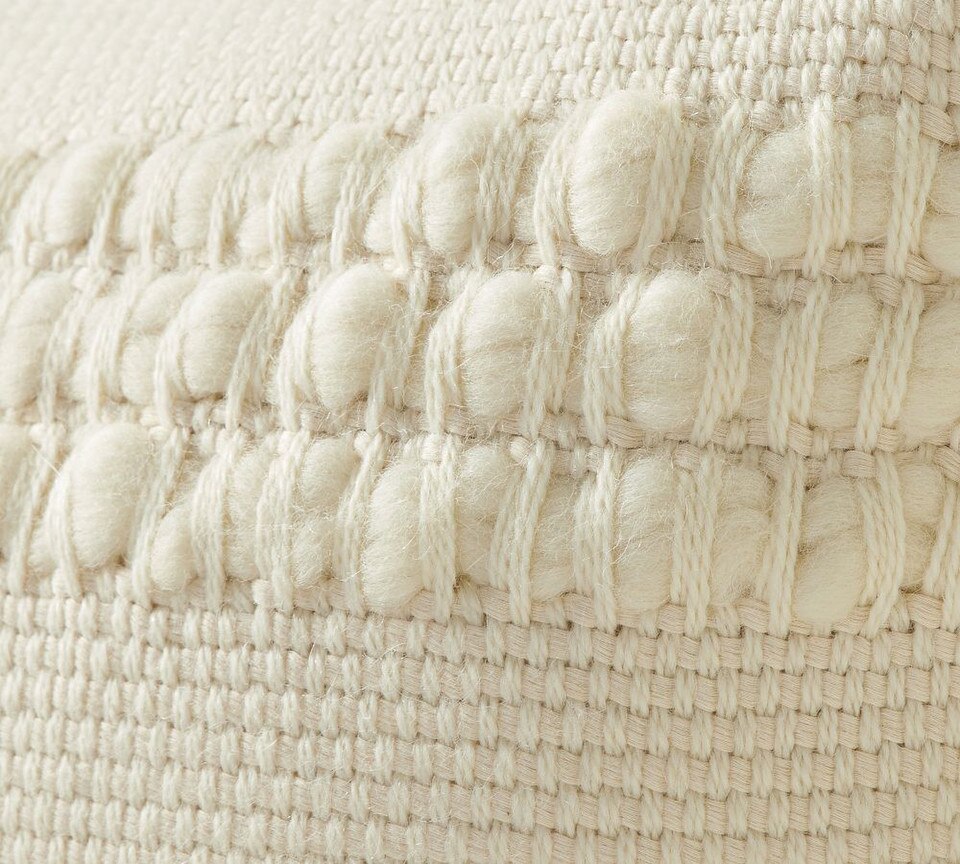 Reed Striped Lumbar Cushion Covers