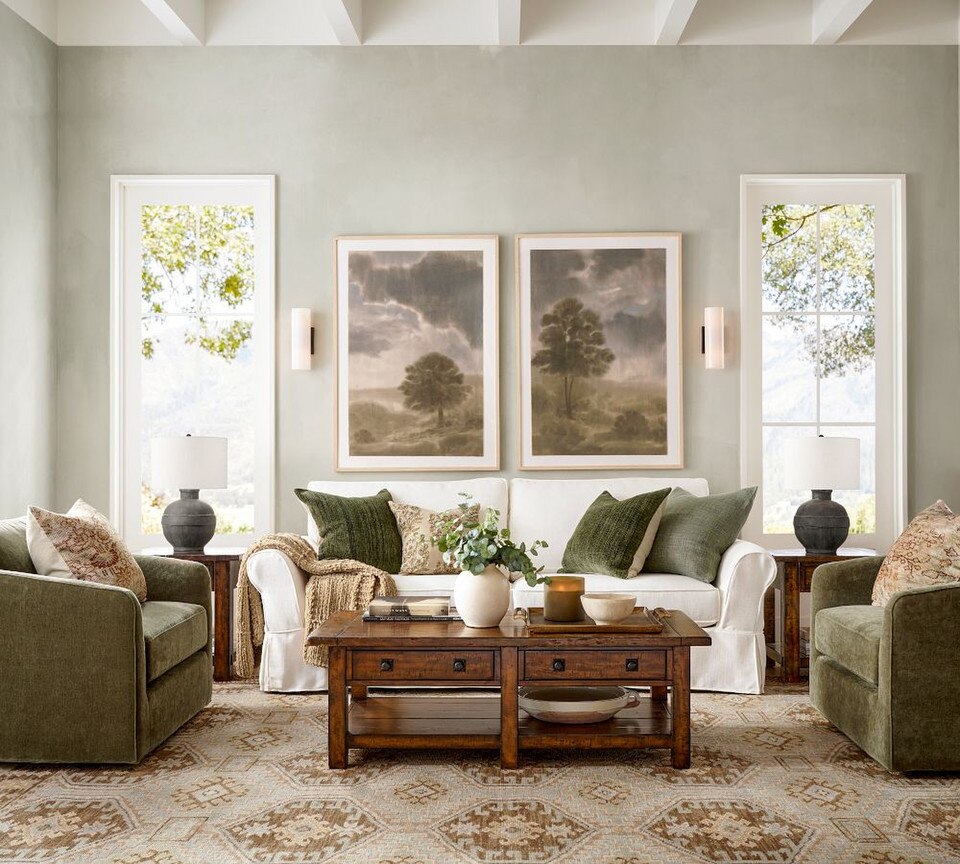 Remmy Upholstered Swivel Armchair