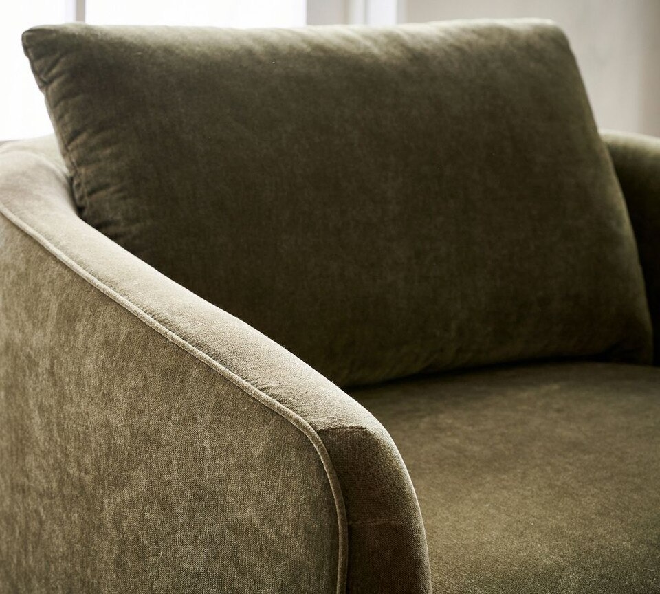 Remmy Upholstered Swivel Armchair