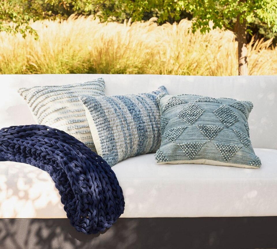 Colossal Ribbed Handknit Throw
