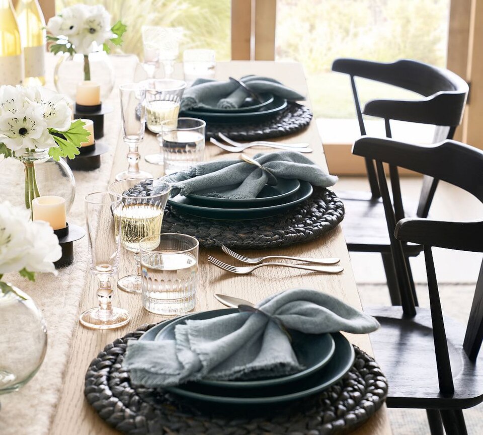 Beachcomber Handwoven Round Placemat