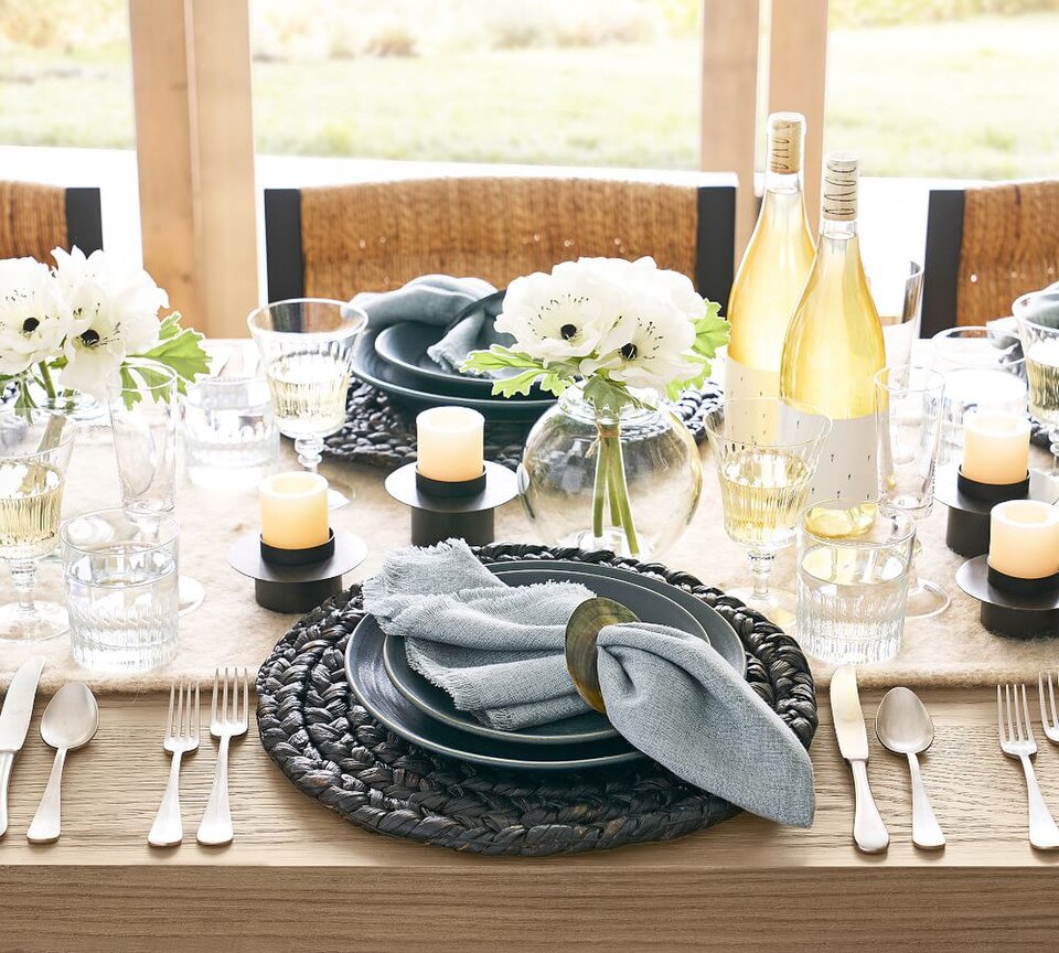 Beachcomber Handwoven Round Placemat