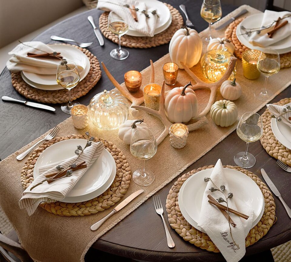 Beachcomber Handwoven Round Placemat