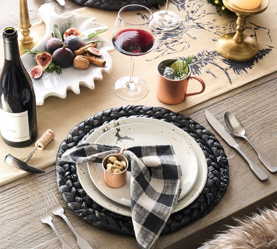Beachcomber Handwoven Round Placemat