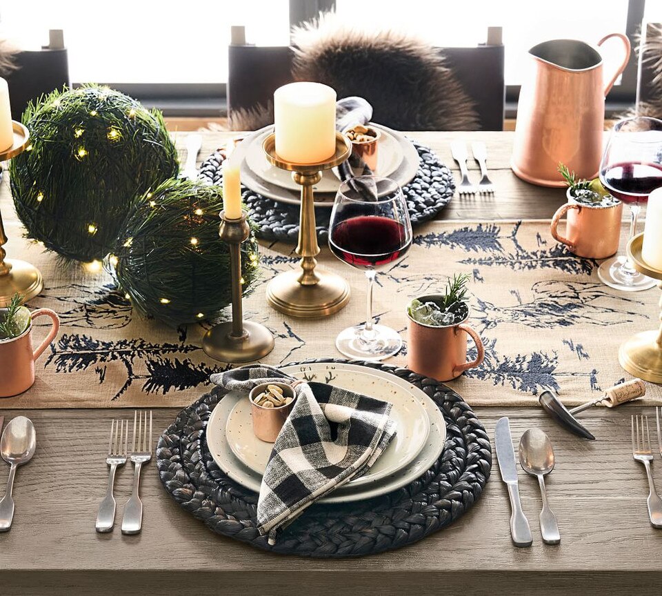 Beachcomber Handwoven Round Placemat
