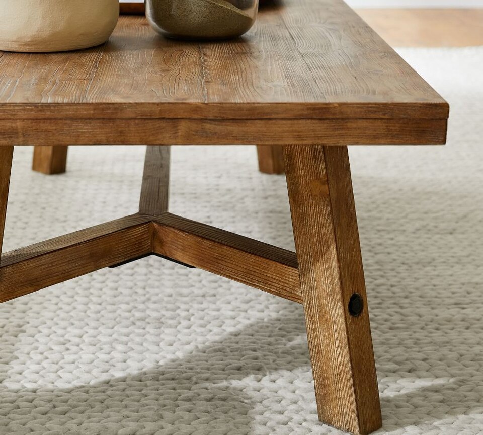 Rustic Farmhouse 137 cm Coffee Table