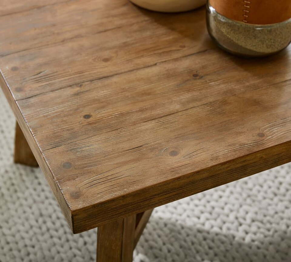 Rustic Farmhouse 137 cm Coffee Table