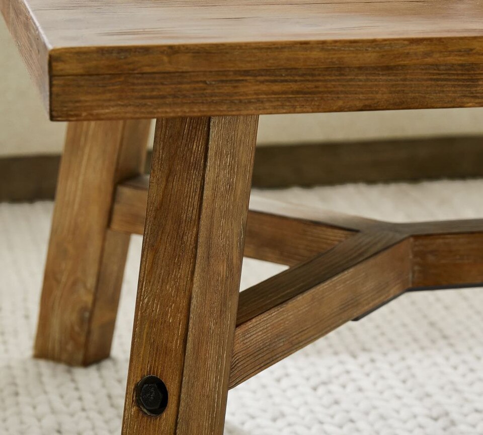 Rustic Farmhouse 137 cm Coffee Table