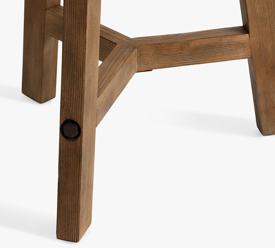 Rustic Farmhouse Round Side Table
