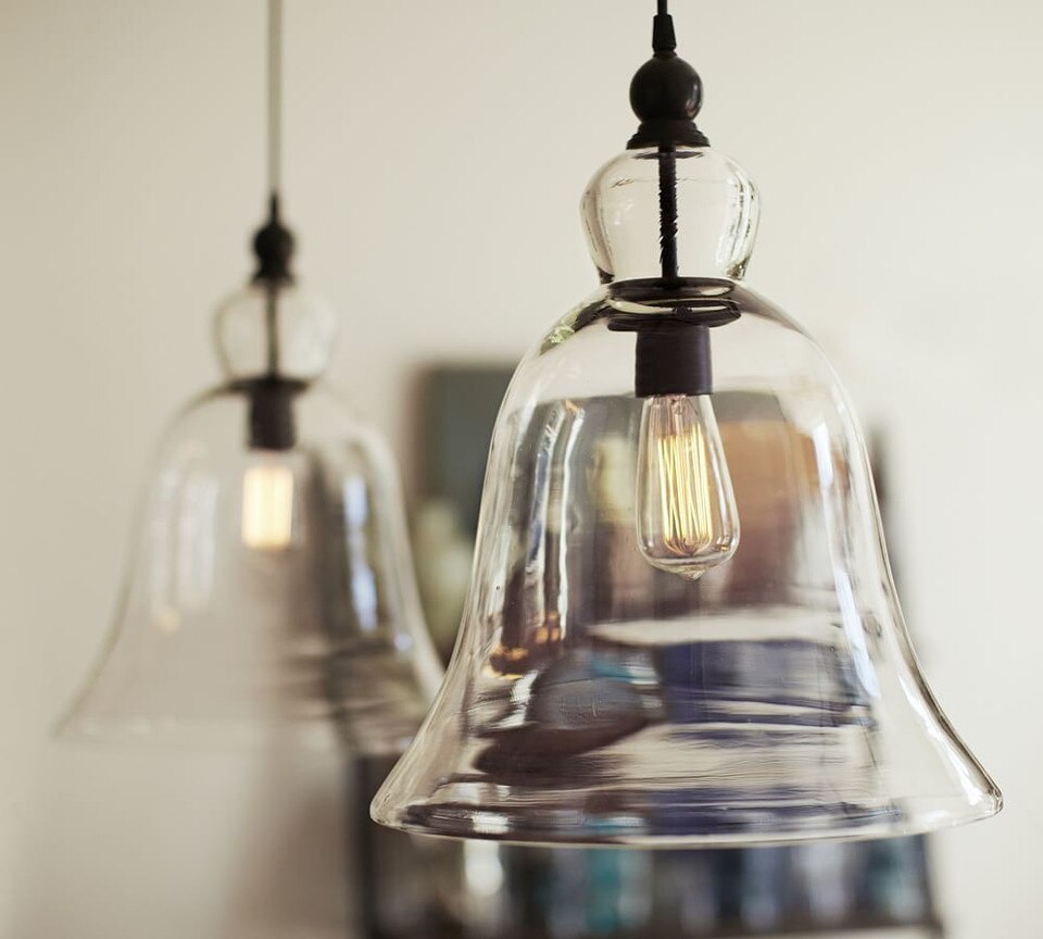 Rustic Glass Pendant