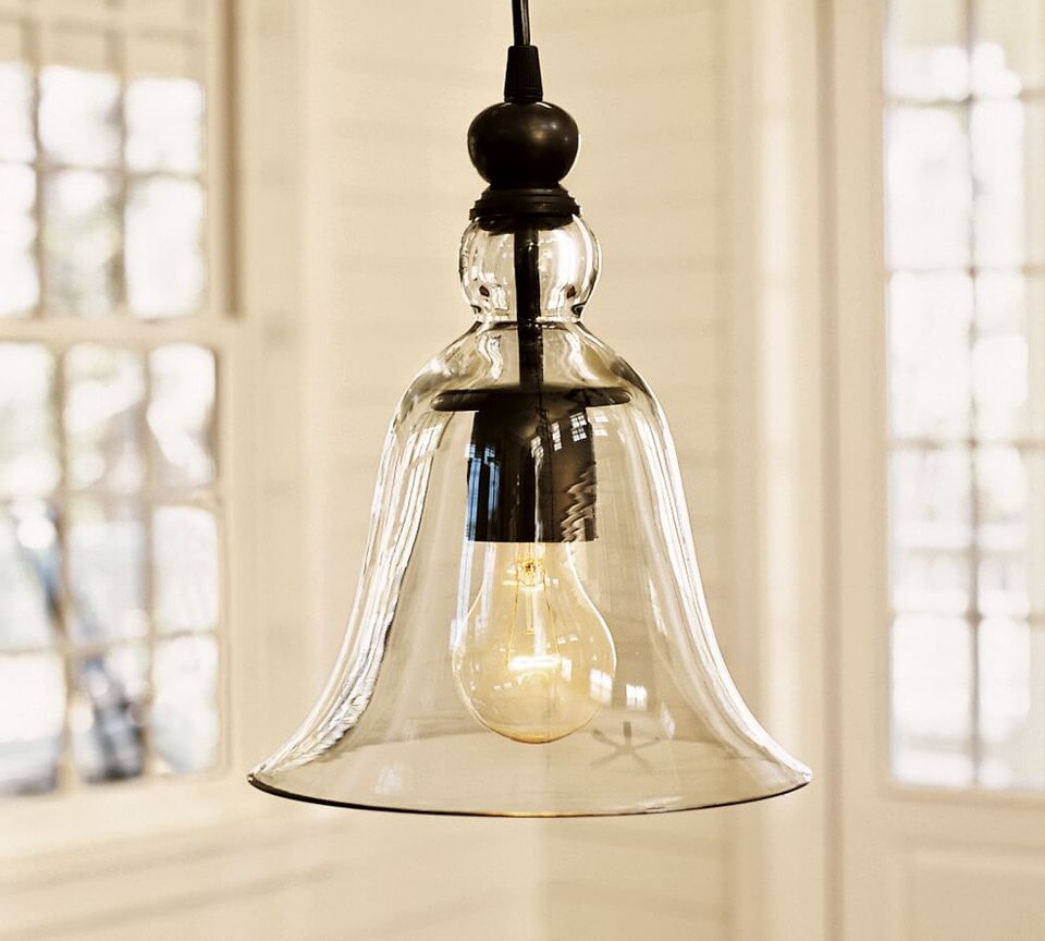 Rustic Glass Pendant