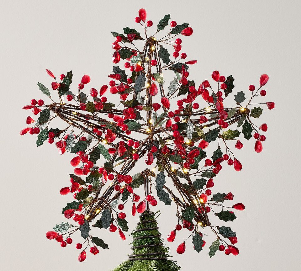 Pottery Barn Christmas Tree Toppernull
