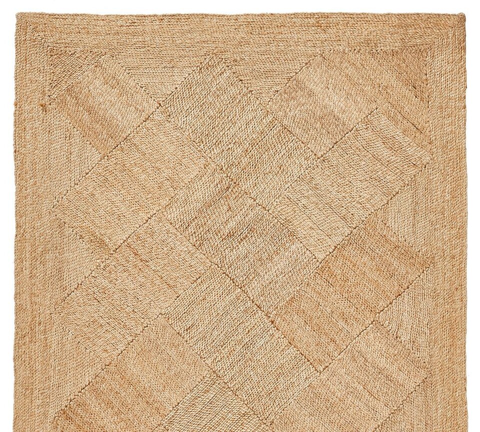 Salvino Diamond Natural Fibre Rug