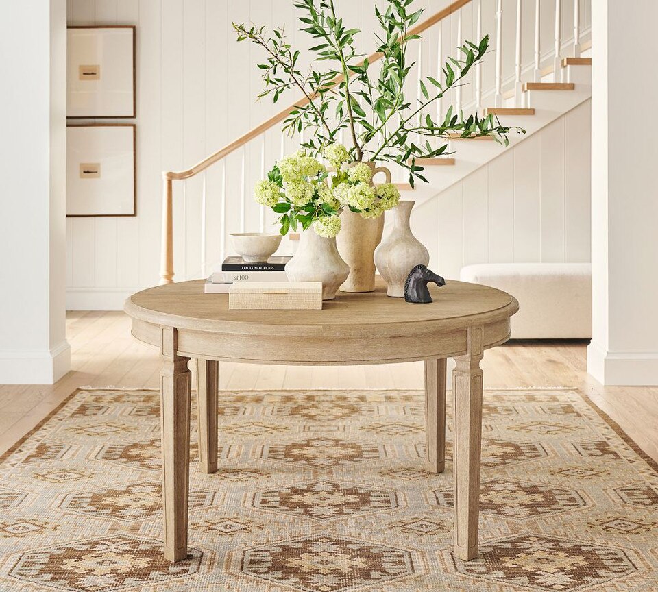 Sausalito Round Extending Dining Table (137 cm – 183 cm)