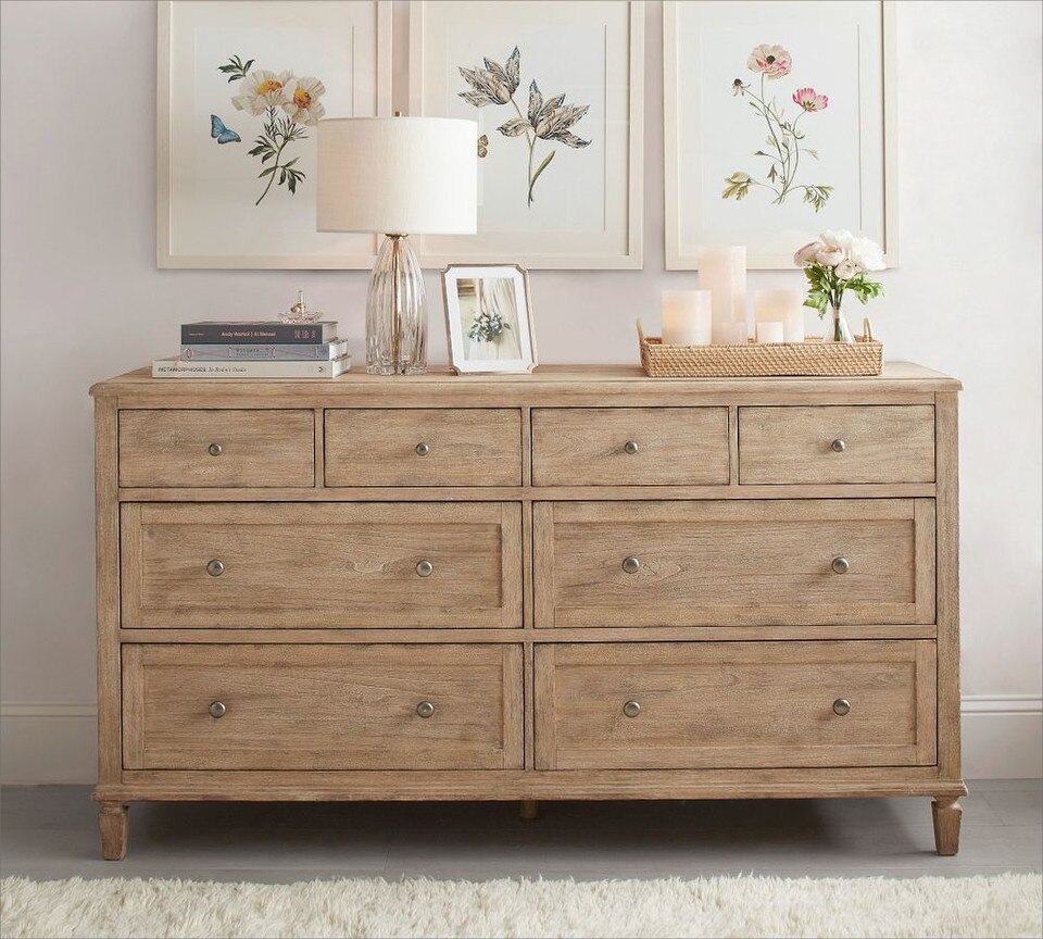 Sausalito 8 Drawer Wide Dresser