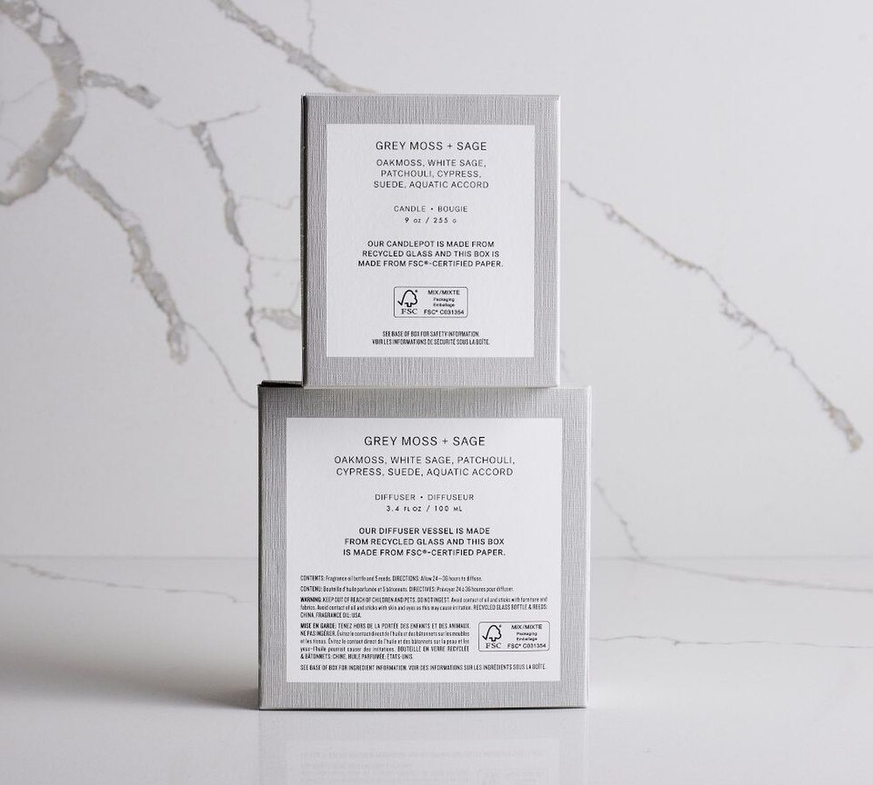 Signature Scent Collection - Grey Moss & Sage