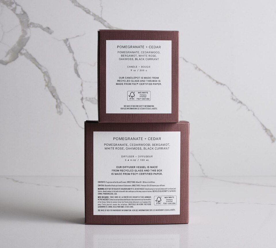 Signature Scent Collection - Pomegranate & Cedar