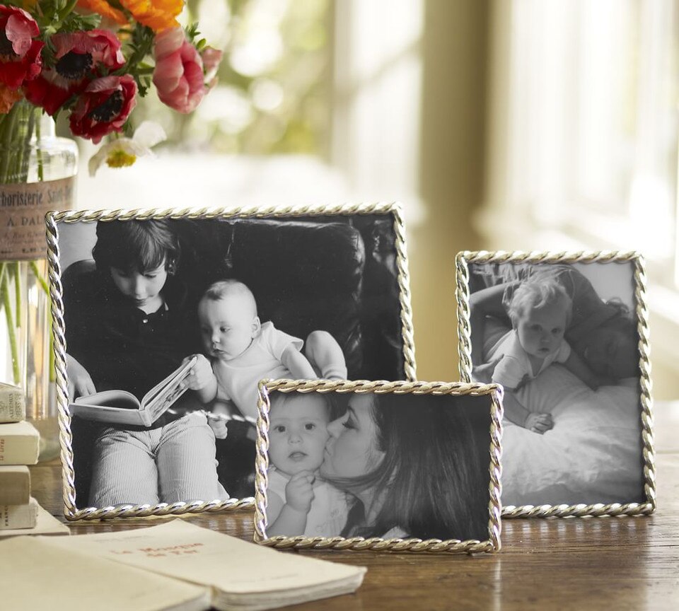 Rope Silver-Plated Frames
