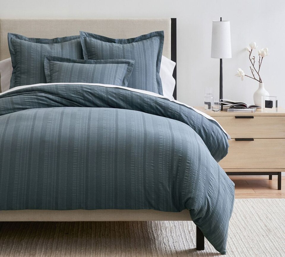 Sonoma Textured Striped Quilt Cover