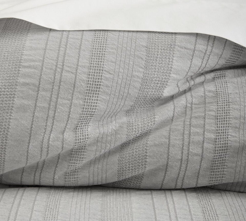 Sonoma Textured Striped Quilt Cover