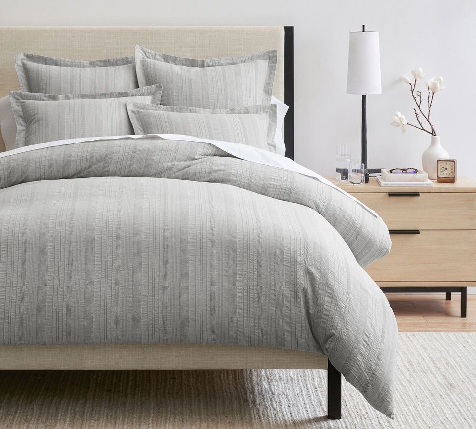 Sonoma Textured Striped Quilt Cover