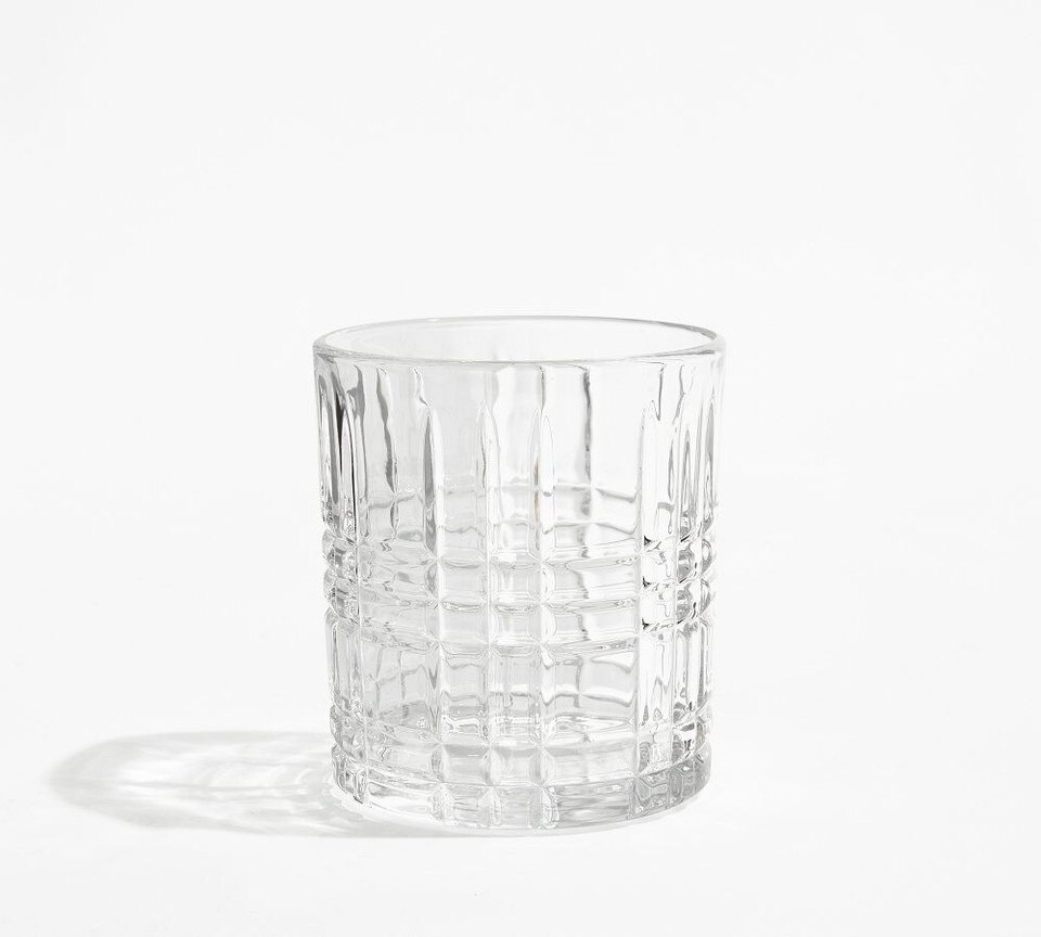 Stewart Plaid Cocktail Glasses - Set of 4