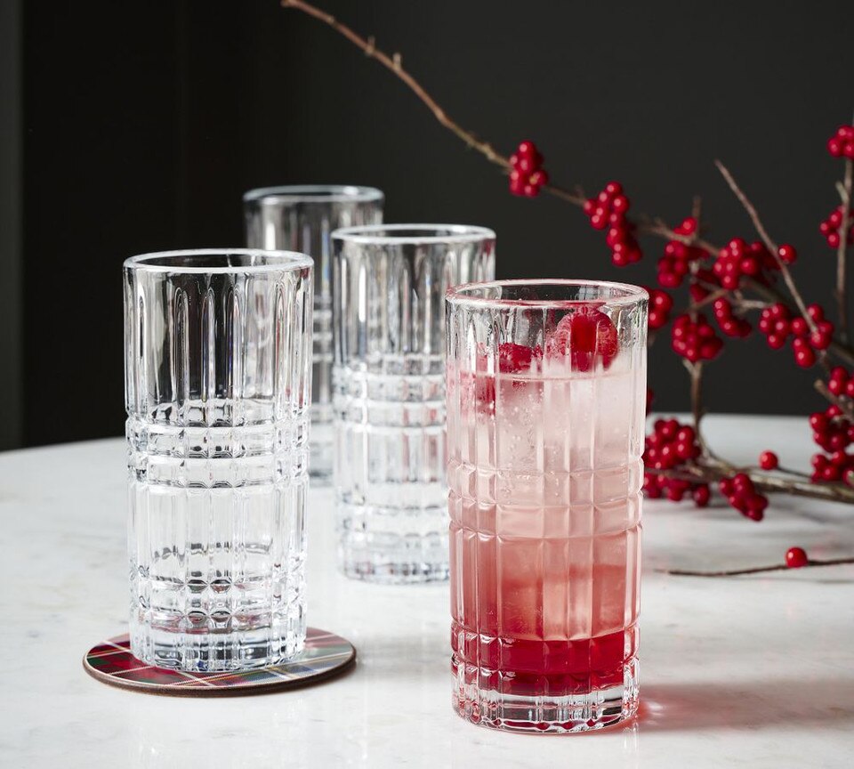 Stewart Plaid Glassware Collection