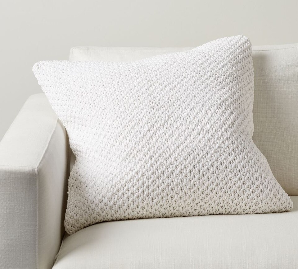 Stonewashed Knit Cushion Cover
